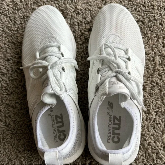 New Balance Fresh Foam X Cruz V3 White Women's 11.5D/Men’s 10D Gym Shoes - Picture 15 of 16